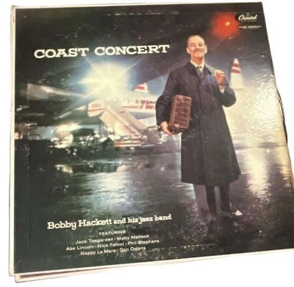 Bobby Hackett and His Jazz Band - Coast Concert Vinyl LP Record